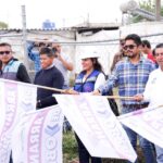 Con obra pública Lupita Cuautle dignifica calidad de vida