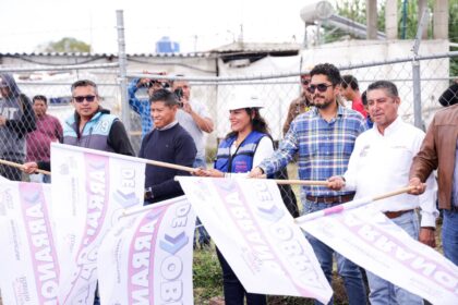 Con obra pública Lupita Cuautle dignifica calidad de vida