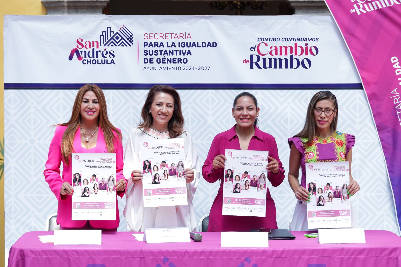 Presentación del 6to Foro Internacional Ser Mujer