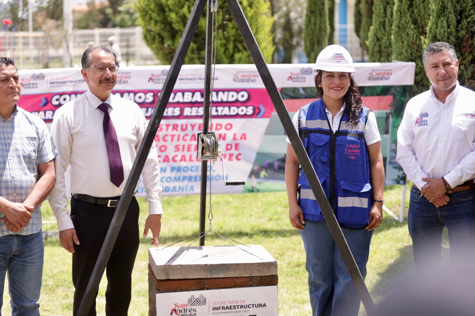 Construcción de dos aulas didácticas
