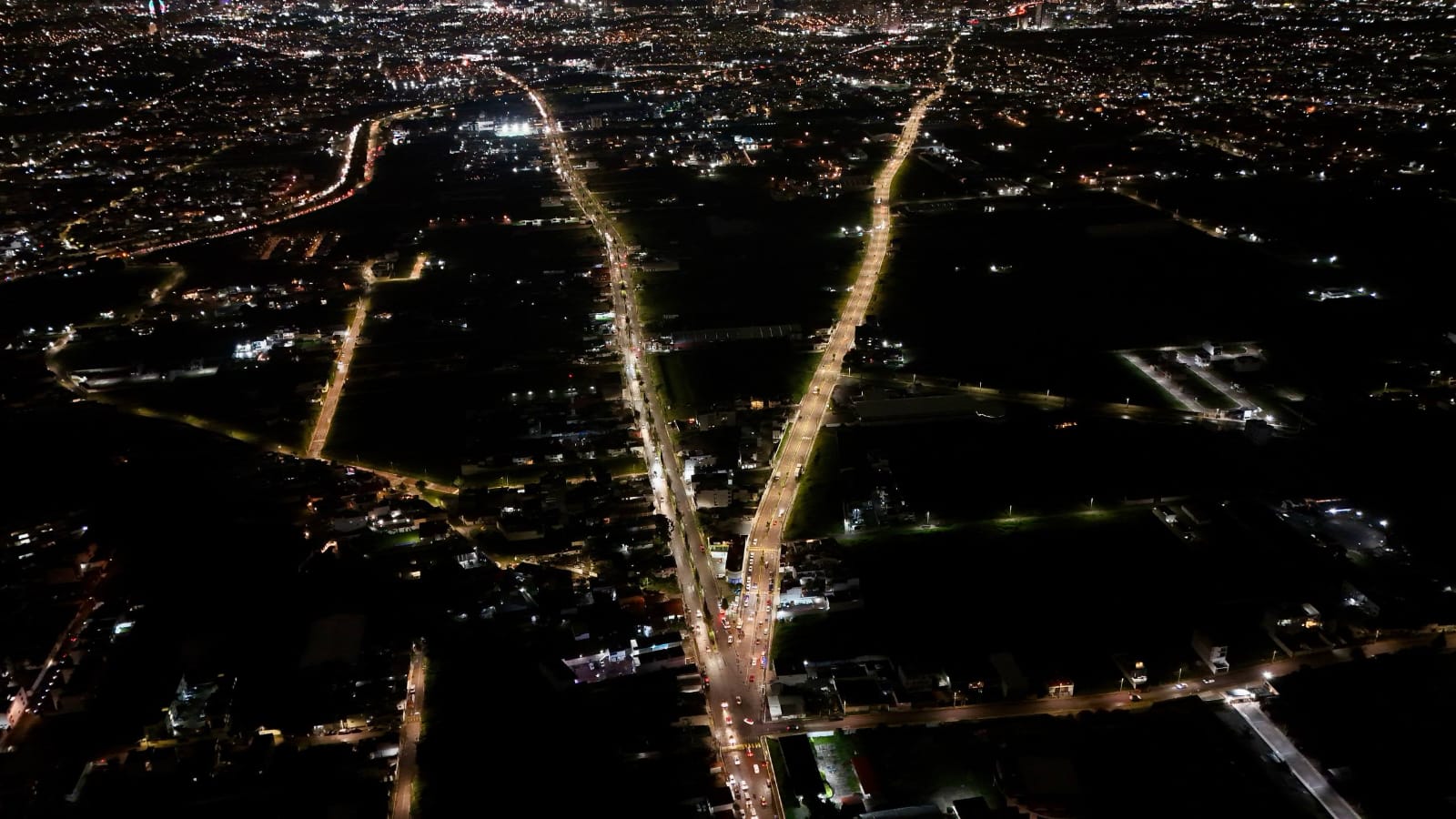 Encendido de nuevas luminarias